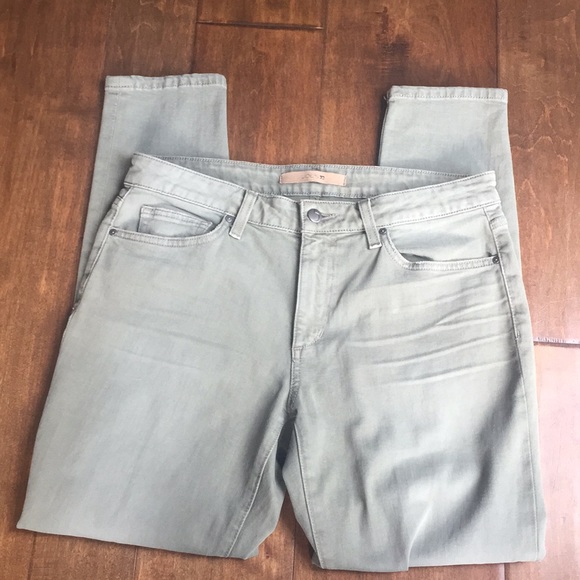 Joe’s Jeans Military Green Distressed Skinny Jeans - Picture 1 of 3